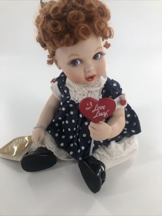Franklin - I Love Lucy - Portrait Baby Doll - Porcelain With Lollipop