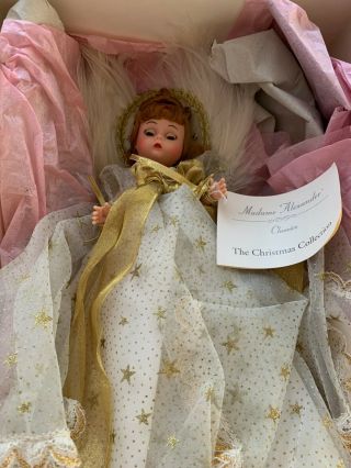 Vintage Madame Alexander Heavenly Angel Tree Topper (19610) And Papers