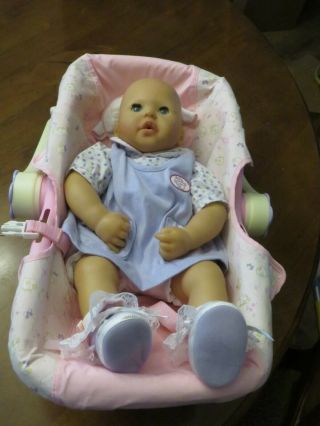 Huge Bundle Vintage Zapf Baby Annabell Doll & Playset 2 Beds,  Clothes,  2 Carrier
