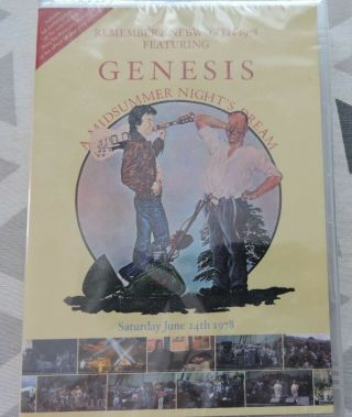 Genesis - A Midsummer Nights Dream (knebworth 1978 Dvd And)