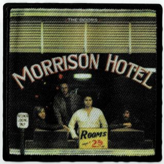 The Doors - Morrison Hotel Album Cover - Officially Licensed - Sew On Patch