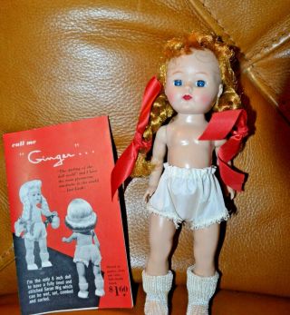 Dress Me Vintage 8 " Cosmopolitan Ginger Doll Slw Ml