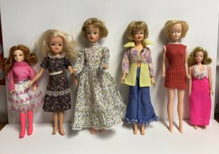 Vintage Tammy Dolls And Friends Mary Makeup Sunday Jenny Jones Flower
