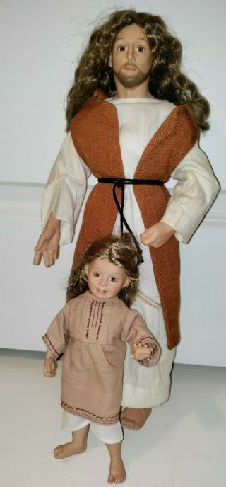 Ashton Drake Jesus Doll And Child By Titus Tomescu