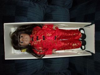 American Girl Just Like You 2 Doll Chinese Year Outfit & Barrett & Box