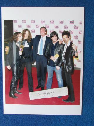 Press Photo - 8 " X6 " - The Darkness - 2004 - With Lord Brocket