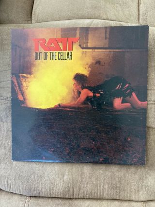 Ratt Album Cover Out Of The Cellar Suitable For Framing No Record Inside