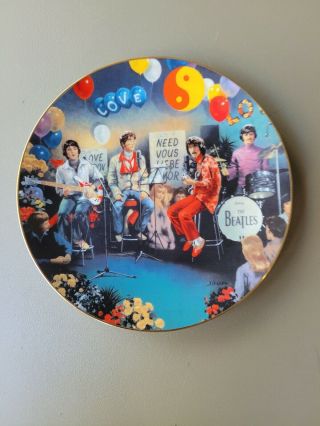 The Beatles " All You Need Is Love " Delphi Plate Ltd Ed 179d