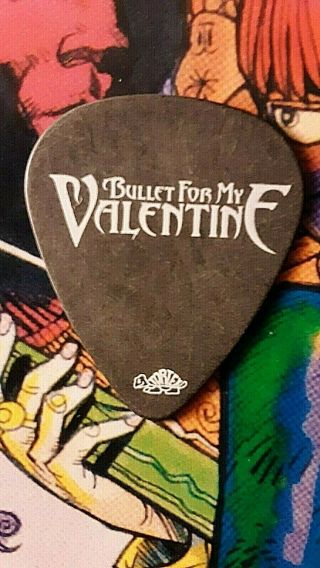 Bullet For My Valentine Jason James 2010 Tour Guitar Pick (black) Listing