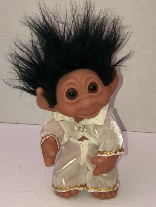 Vintage Thomas Dam 1977 Elvis Troll Doll 10 "