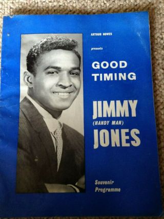 Jimmy Jones Concert Programme 1960 