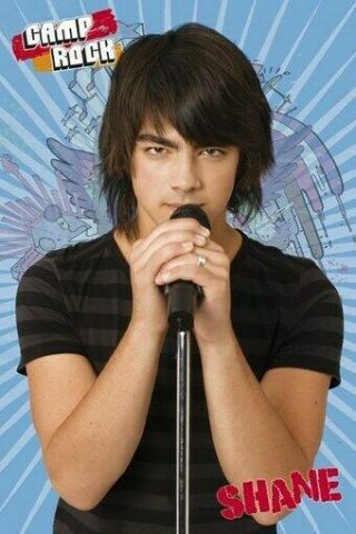 Camp Rock Poster Shane Jonas Brothers Rare Hot