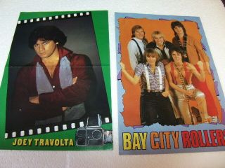 Monty Gum Pop Posters 1978 Bay City Rollers Lene Lovich La Bionola Joey Travolta