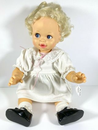 B Baby Heather Doll Mattel 1987 Vintage Does Not Work
