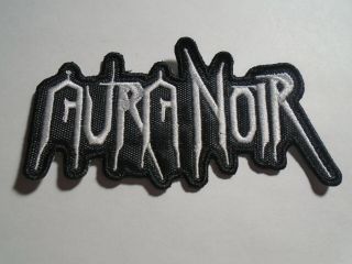 Aura Noir Black Thrash Metal Embroidered Patch