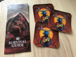 Mastodon Blood Mountain Survival Guide & Stickers