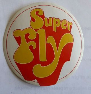 Fly Curtis Mayfield Sticker Decal 1972 Blaxploitation Film