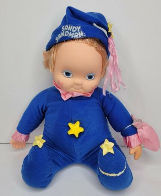 Vintage Goldberger 1986 Sandy Sandman Musical Doll,