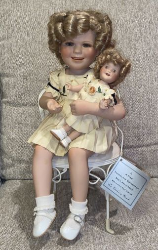 Vintage Danbury Shirley Temple Two Of A Kind Shirley And Her Doll