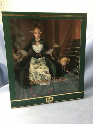 Victorian Holiday Barbie And Kelly - Limited Edition