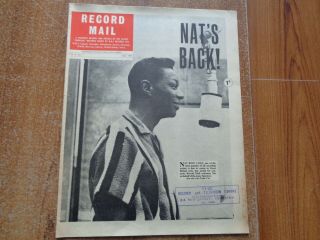 Record Mail - July 1963 - Bobby Darin,  Nat King Cole,  The Swinging Blue Jeans