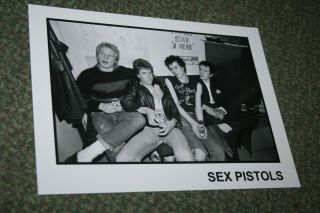 Sex Pistols 1977 Steve Jones Johnny Rotten Sid Vicious Paul Cook Punk Rock