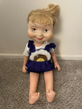 Vintage Doll 1960 Suzie Whimsie American Doll & Toy Corp 20 "