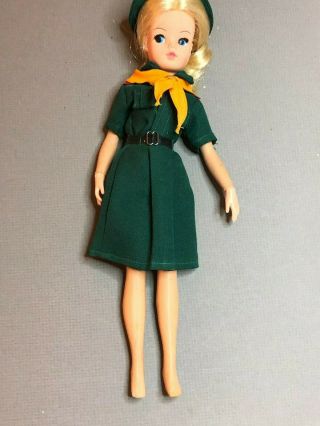 Pedigree Sindy Doll Dressed As A Girl Scout Vintage 70 
