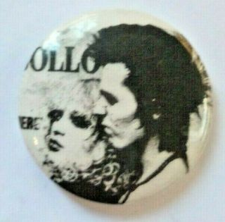 Sex Pistols Sid And Nancy 1970s/80s Pin Badge English Punk Rock
