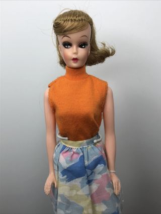 12” Vintage Barbie Clone Marked U Uneeda Wendy Babs Babette Redressed