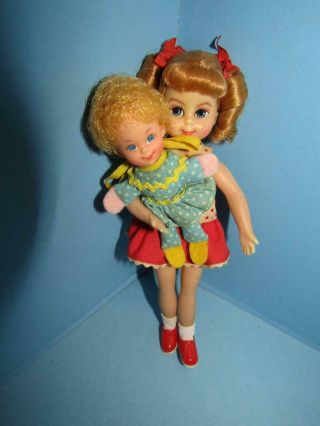 1967 Mattel Vintage Barbie Buffy Tutti Size Friend Family Affair And Mrs Beasley