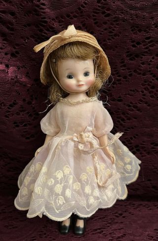 Vintage American Character Betsy Mccall 8 " Doll 1959 Birthday Party Outfit