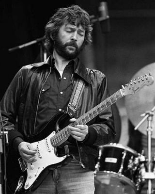 English Singer Eric Clapton 8x10 Photo Glossy Music Print Rock And Roll Poster