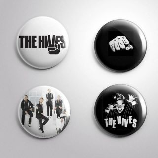 4 The Hives - Pinbacks Badge Button Pin 25mm 1