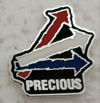 Precious Arrows The Jam / Weller Mod Enamel Pin Badge - Red,  White & Blue