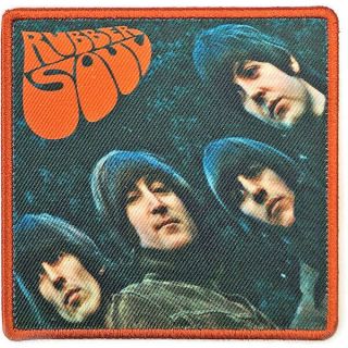 The Beatles Rubber Soul: Album Cover Iron - On Patch Official Merch