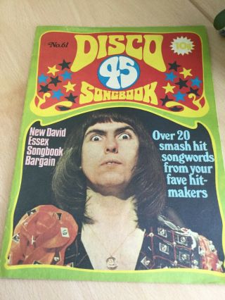Disco 45 Songbook No.  61 1975 Bryan Ferry,  Dave Hill,  John Miles