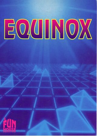 Funhouse Equinox Rave Flyer Flyers 12/2/93 A4 Milwaukees Rushden Swan E Phantasy