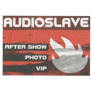 Audioslave 2002 Concert Tour Vip Backstage Pass