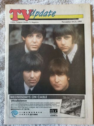 Beatles Tv Guide Anthology 1995