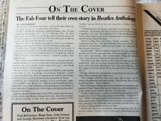 Beatles Tv Guide Anthology 1995 3