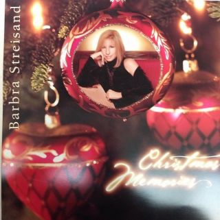 C8 Barbra Streisand Christmas Memories Album Flat Poster