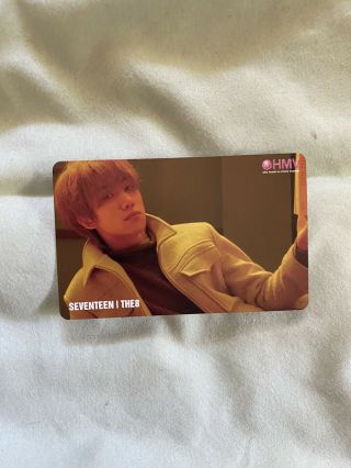 Kpop Jpop Svt Seventeen Official Photocard You Made My Dawn The8 Photocard Hmv