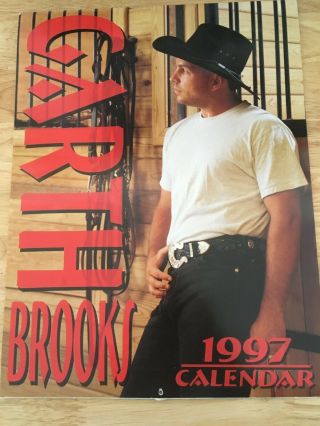 1997 Garth Brooks Vintage Calendar