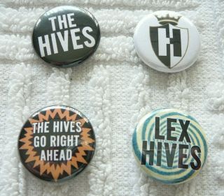 The Hives Promo Button Set Official Issue With Bonus Gift