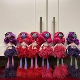Disney Monsters University Inc.  Pink Sorority Pnk Cheerleader 12 Inch Doll Set 6
