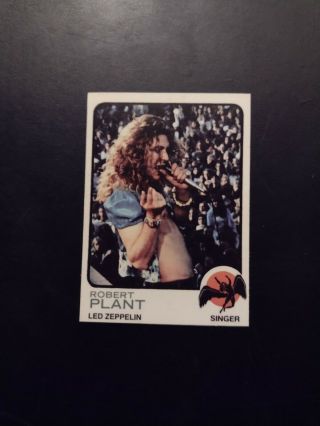 1973 Style Robert Plant Trading Card - Led Zeppelin