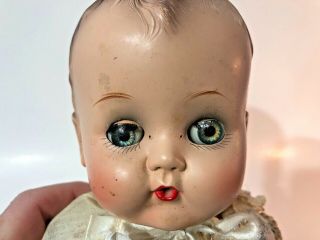 Vintage Ideal Toy Corp Baby Doll 14 " Sleepy Eyes Betsy Wetsy