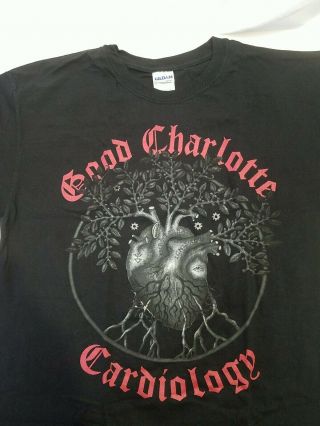Good Charlotte Cardiology 2011 Tour Large Concert T - Shirt
