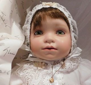 Gloria Vanderbilt Mom Chubby Wax Over Porcelain Baby Doll Limited Edition 2